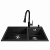 Good Appearance household cleaning composite granite quartz kitchen sink