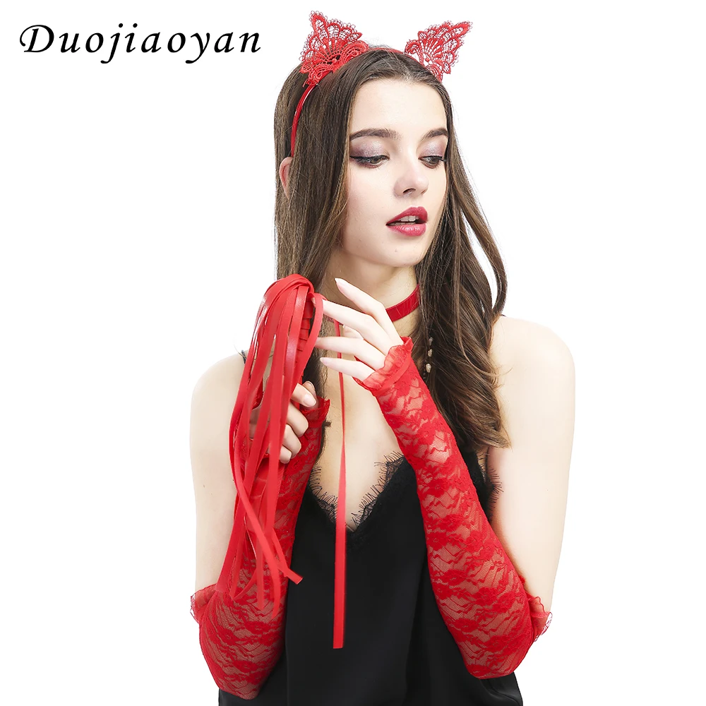 Wholesale Fashionable Fingerless Wedding Lace Gloves Cheap Lace Cloth