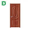 PVC skin membrane door design wooden interior door