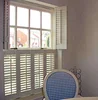 New Model Wooden Rainproof Spotless White Plantation Shutter
