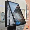 special price outdoor solar the light box photo double sided advertising lightbox signs