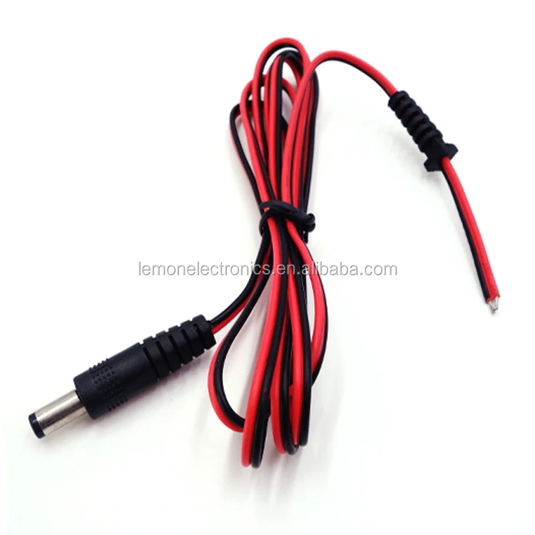 12v 24v Dc Power Extension Cord Cable 5.5x2.1,5.5x2.5 Barrel Connector Plug Female To Male Buy