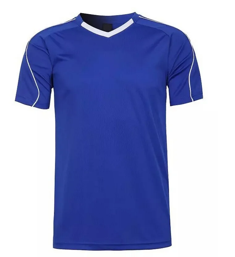 plain blue football jersey