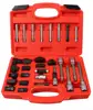 30pcs Alternator Freewheel Pulley Removal/Installation Professional Tool Engine Auto Socket Bit Set Service Garage Tool Kit