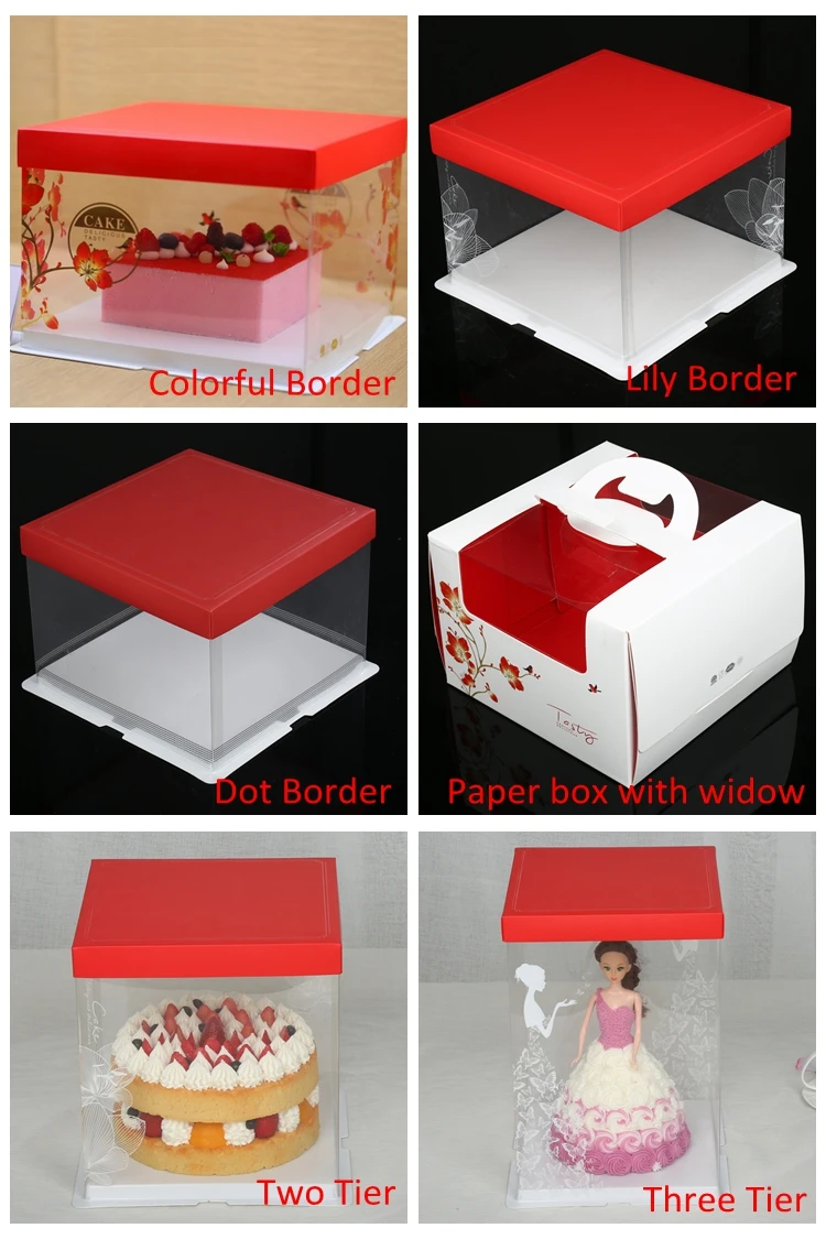 Boite De Boulangerie Et A Gateaux En Papier 9 Pouces Avec Poignee De Fenetre Et Planche Prix De Gros Buy Papier Gateau Boite Papier Boite De Gateau Avec Fenetre Papier Boite De Gateau Avec Poignee Product