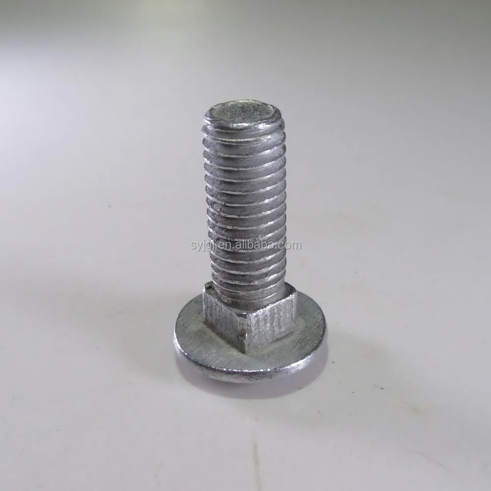 Zinc Finish All Sizes Astm A307 Round Head Carriage Bolt - Buy Carriage ...