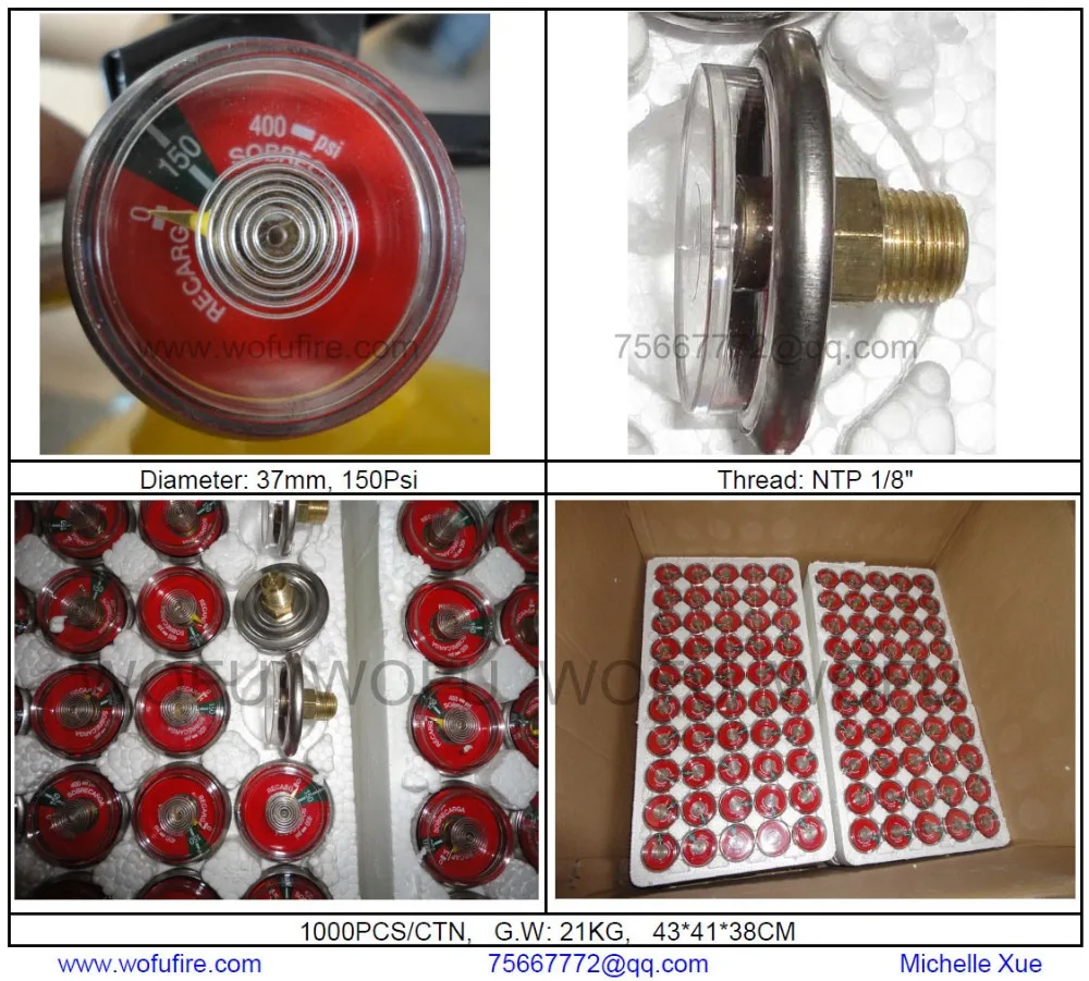 Fire Extinguisher Dcp Gauge For Abc Buy Dcp Gauge,Fire Extinguisher