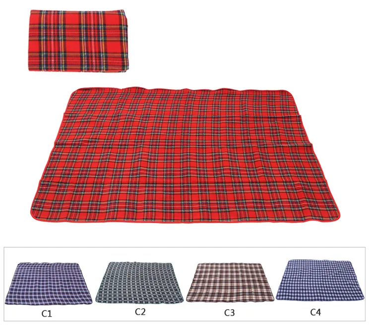 flannel picnic blanket