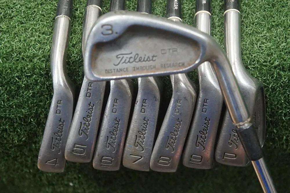 Titleist dtr iron set Outlet