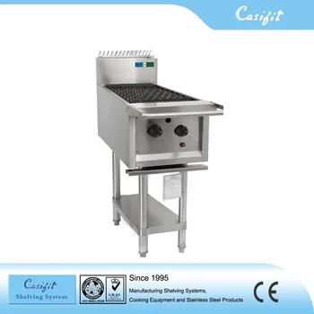 Kitchen Bbq Equipment 2 Burners Commercial Barbecue Stainless Steel Gas Grill With Under Shelf Kitchen Bbq Equipment 2 Burners Commercial Barbecue Stainless Steel Gas Grill With Under Shelf