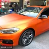 Orange Matte Chrome Car Wrap Vinyl for Vehicle Wraps