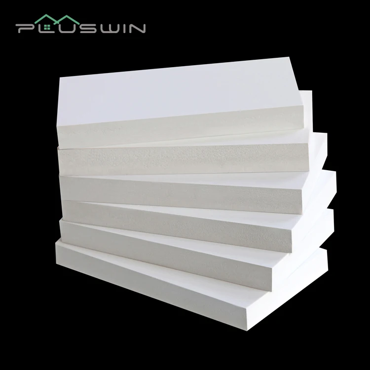 High Density Pvc Sheet Plastic Foam Board 330mm 4*8feet White And