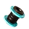 threaded union floating flange rubber bellows expansion joint