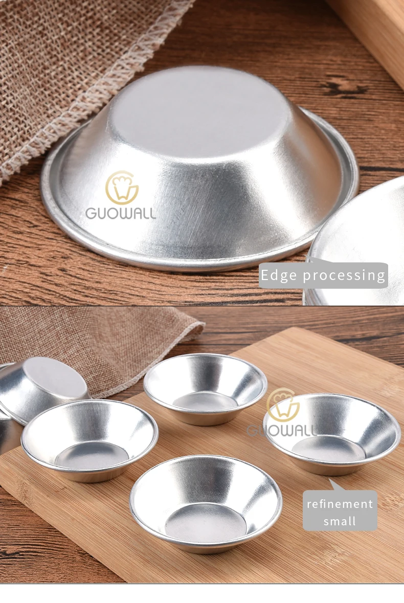 7.3cm Aluminium Alloy Egg Tart Mould Small Tart Pan Baking Mould Buy Egg Tart Mould,Baking