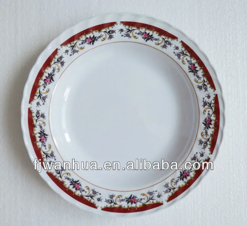 Decorative Plastic Plates Wedding