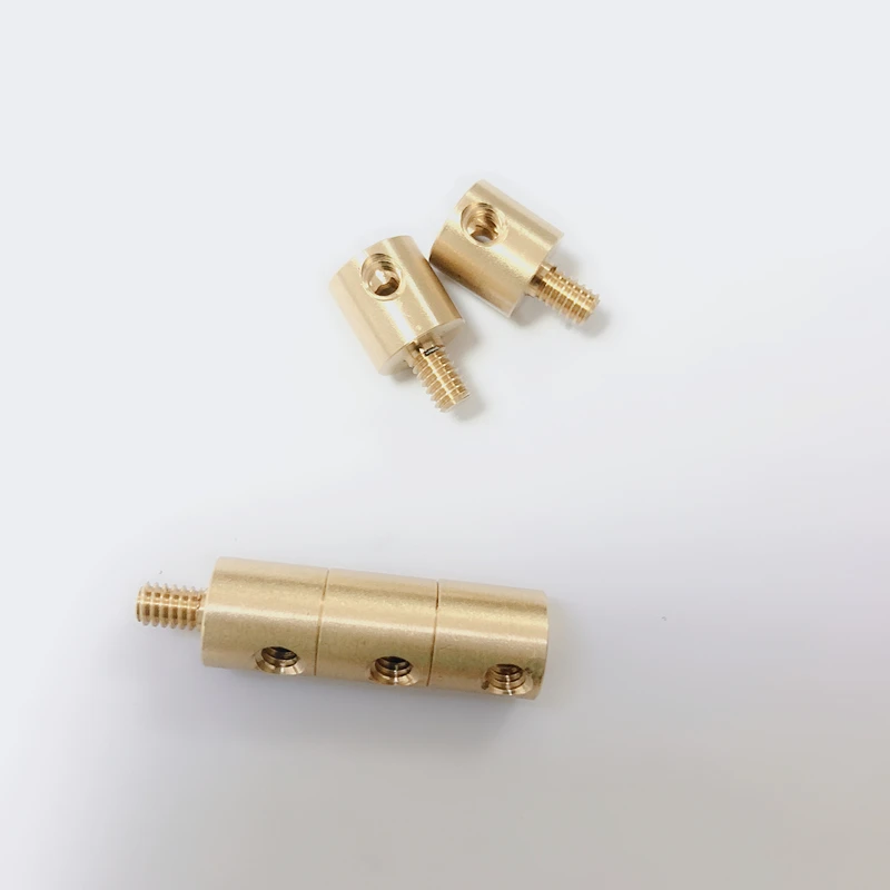 Oem Precision Brass Hardware Part Cnc Machined Brass C3604 Turning Part ...