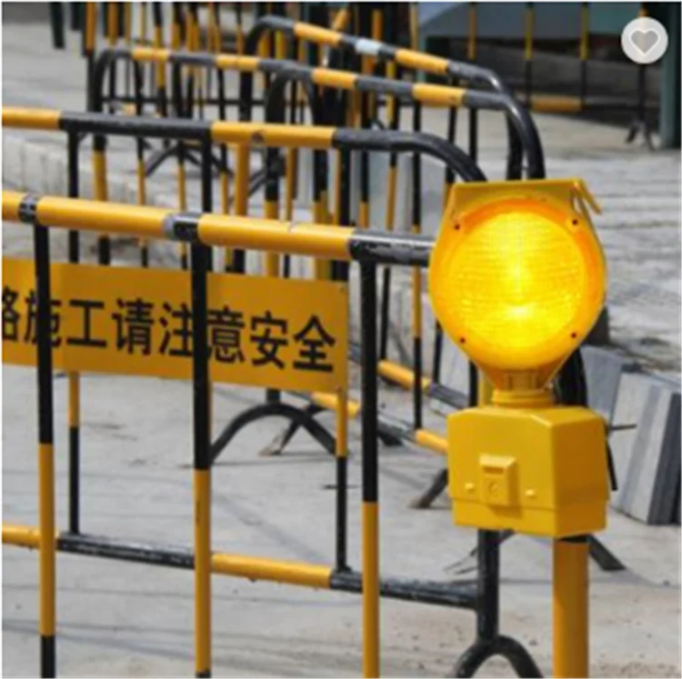 solar or battery  powered  Traffic Flash barricade lamp Trafic Led Light traffic warning light  lamp