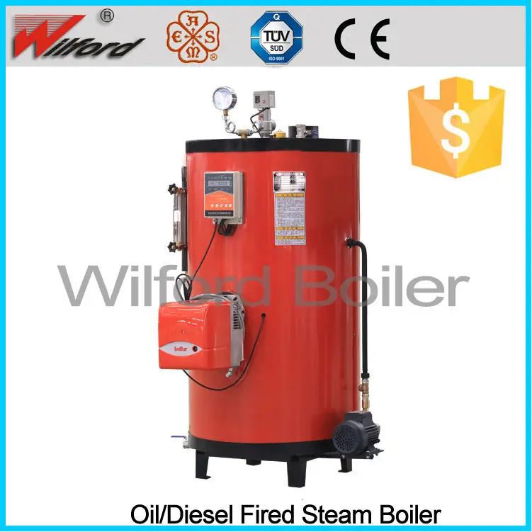 Steam Supply 15 Bhp 20 Bhp Vertical Type Diesel Boiler Buy 200kg/h
