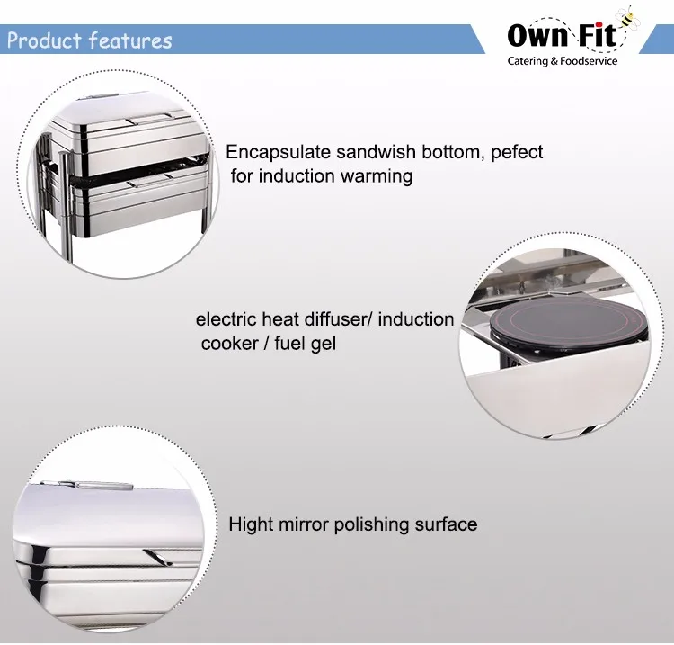 glass lid chafing dish