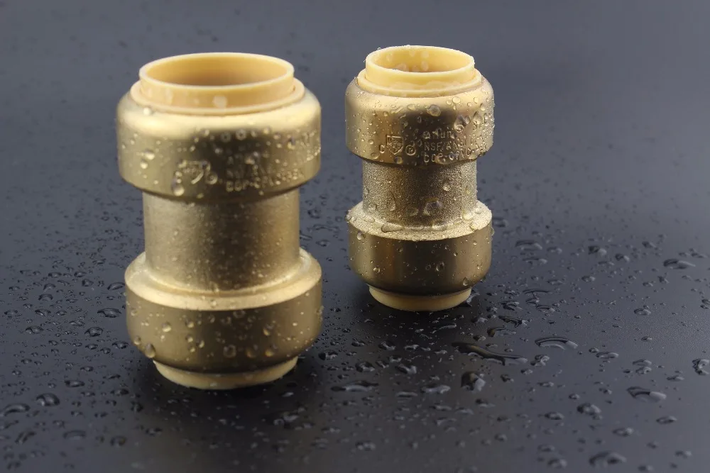 Lead Plumbing Law Lead Free Push Fit Fittings Straight Connector Brass