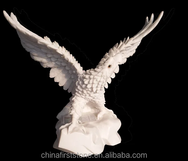 Mab577 White Marble Garden Statues Eagle - Buy Garden Statues Eagle ...