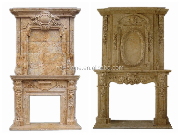marble fireplace