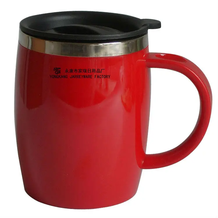 High Quality Yellow Plastic Travel Mug With Handle Buy Insulated Travel Mugs With Handle