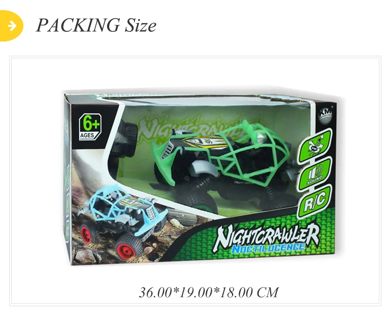 Lichtgevende Speelgoed Racer Auto 6 + Night Crawler Rc Lichtgevende Speelgoed Racer Auto 6 + Night Crawler Rc