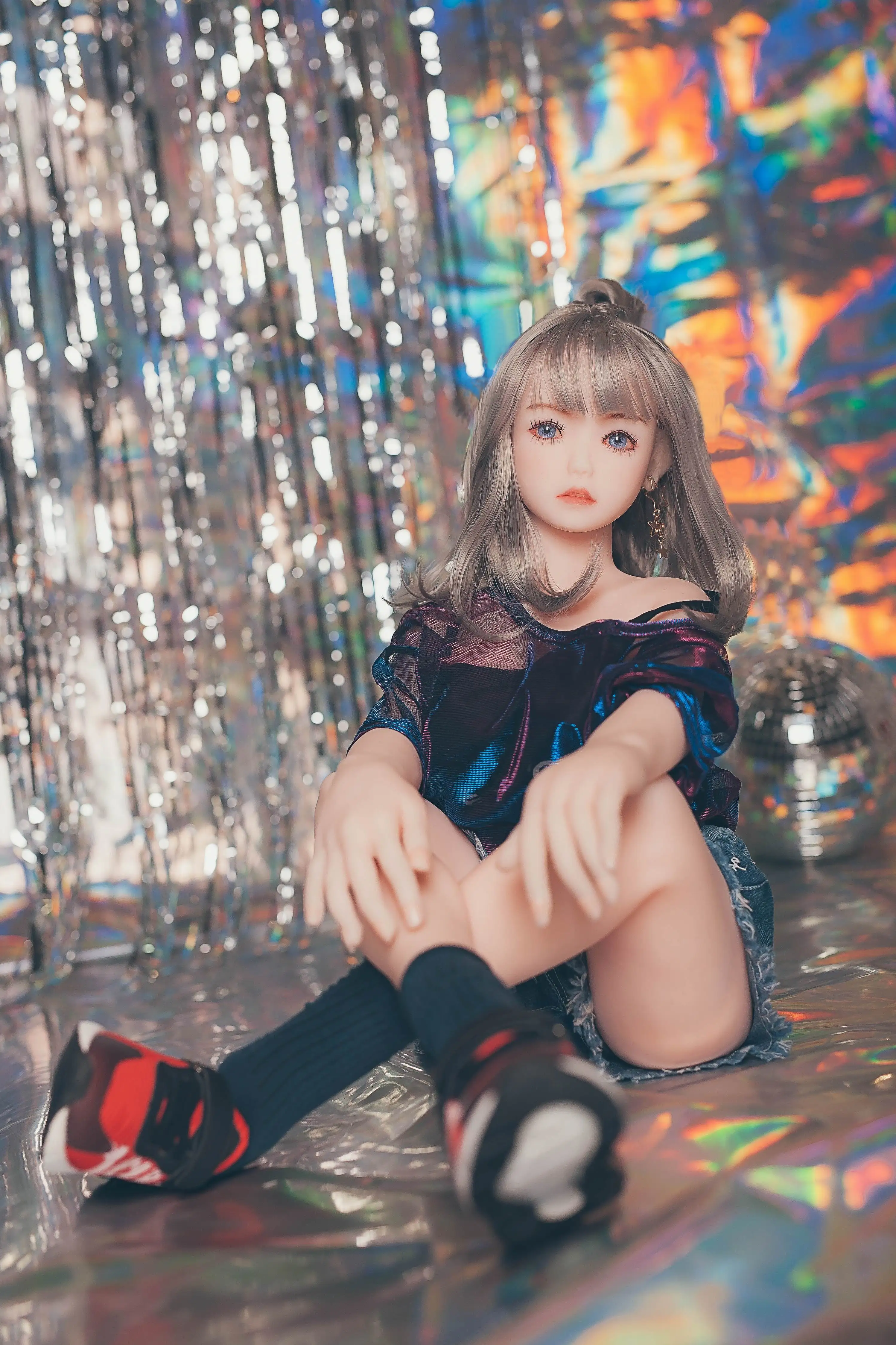 3.28 ft, 100 cm cute girl mini cheap silicone sex doll for man