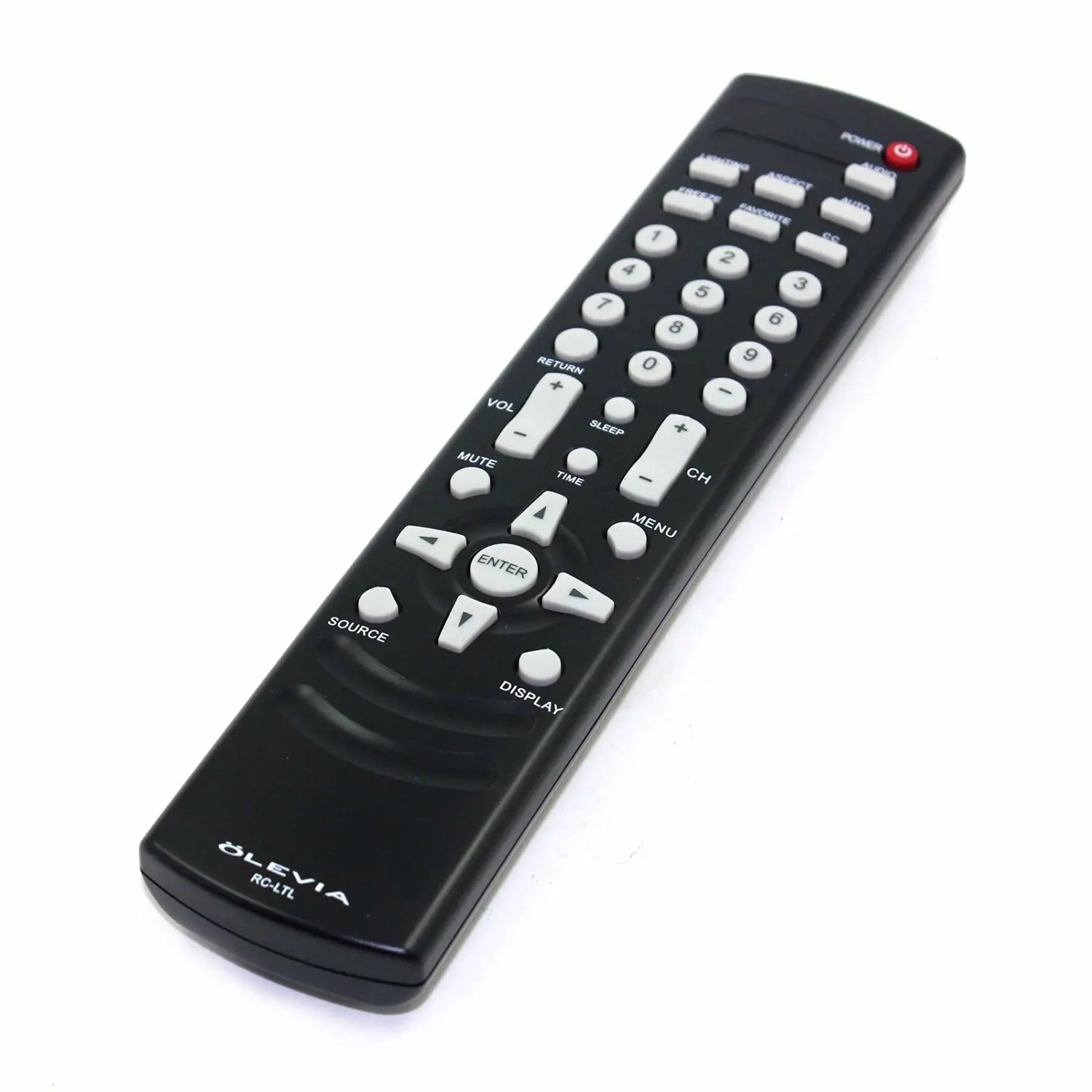 Get Quotations · Simply Silver - OLEVIA LCD TV Remote Control RC-LTL RCLTL  for TV OLEVIA 219H