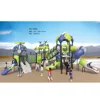 100% Natural playground equipment thailand kids play set outdoor climbing combination with OEM and great price