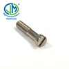 Galvanized stainless steel ss304 slotted cheese head machine screw