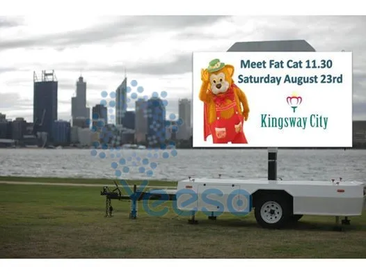  LED Billboard Advertising Trailer