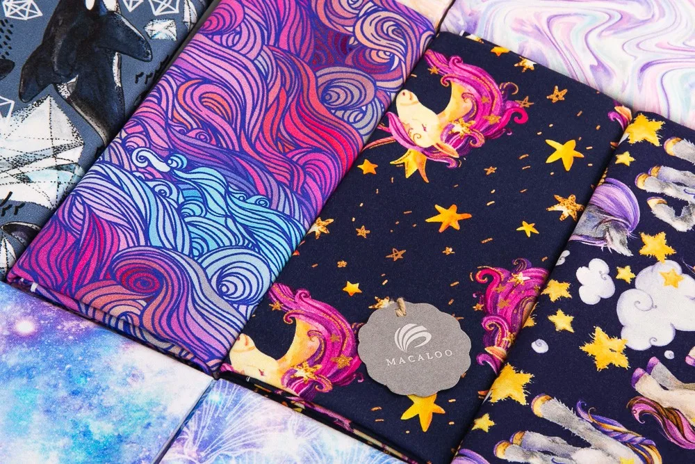 190T custom printed polyester taffeta fabric for lining