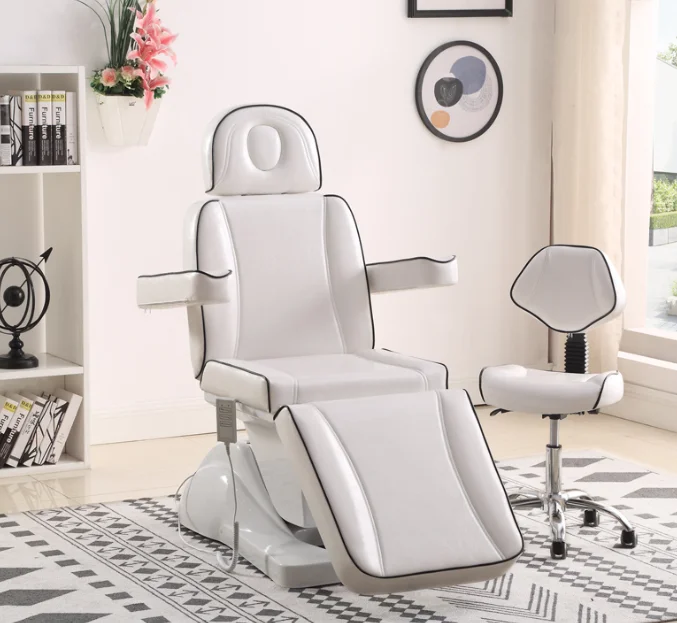 Adjustable Electric Beauty Bed Massage Spa Salon Body Facial Bed dental