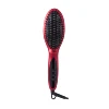 Nano ceramic hair straightener brush comb electric negative ions hair brush