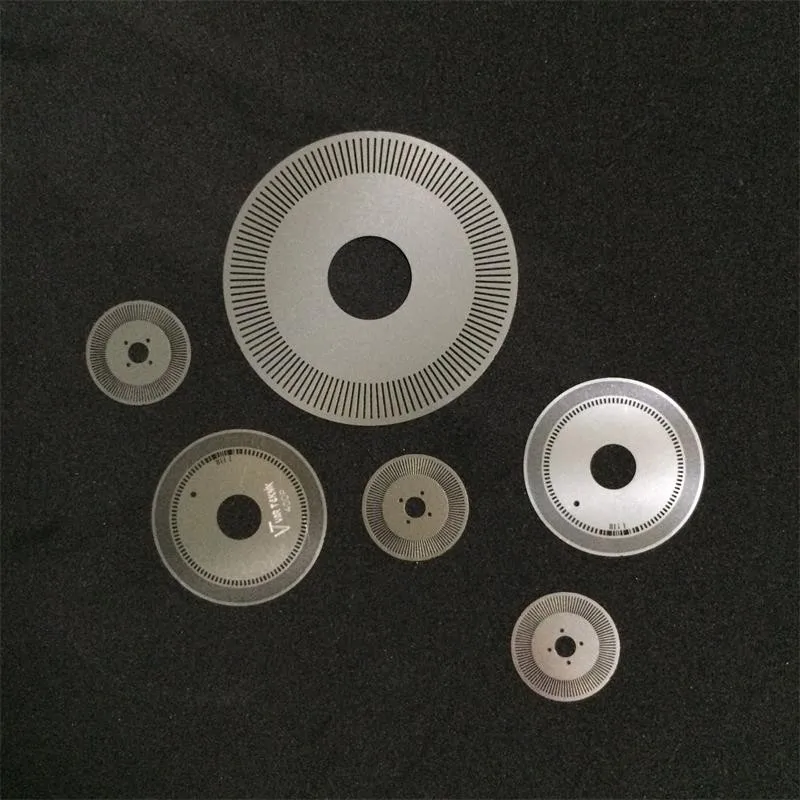 Photolithography Custom Optical Rotary Codewheels / Encoder Discs