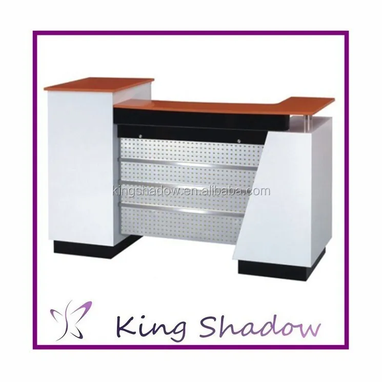 Fashion Design Elegant Reception Desk Hair Salon Reception Counter