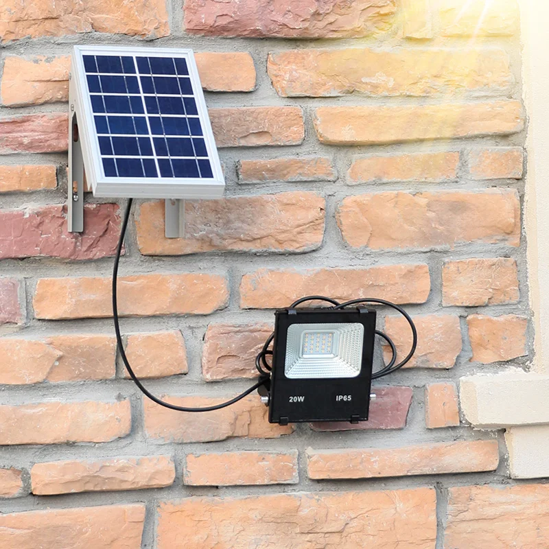 8w Heavy Duty Automatic Light Control Security Solar Led Flood Light