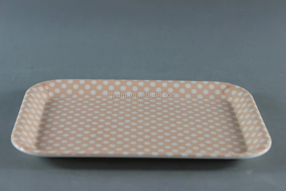 Rectangle Melamine Candy Tray 21x15cm