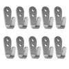 SUS 304 Stainless Steel Rack robe coat cloth hook 10 PIECES