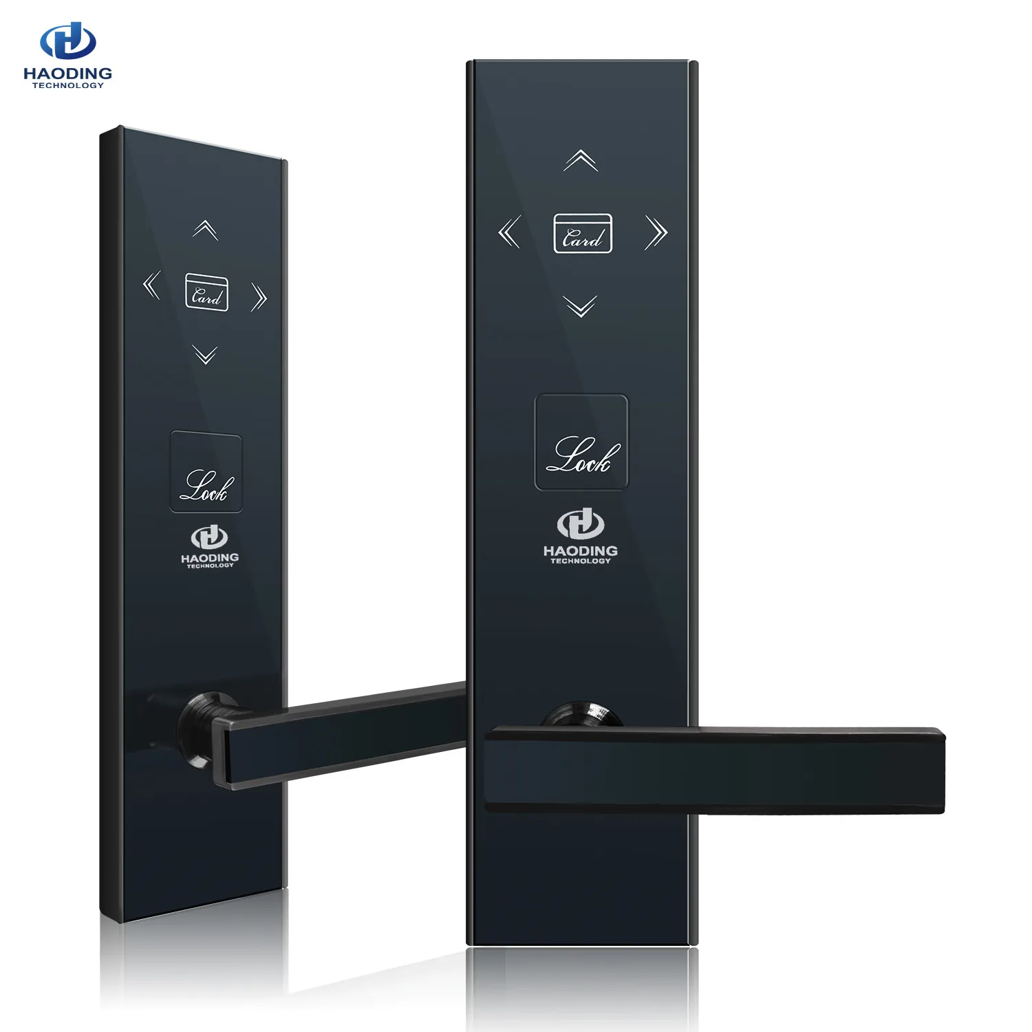 Proximity Card Hotel Door Handle Lock Smart Card Rfid Hotel Door Lock
