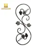 wrought iron balusters and newel posts for fence and stair parts