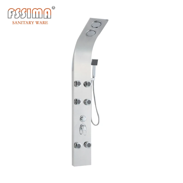 Classic Design Digital Laminate Shower Panel With Massaging Jet Buy