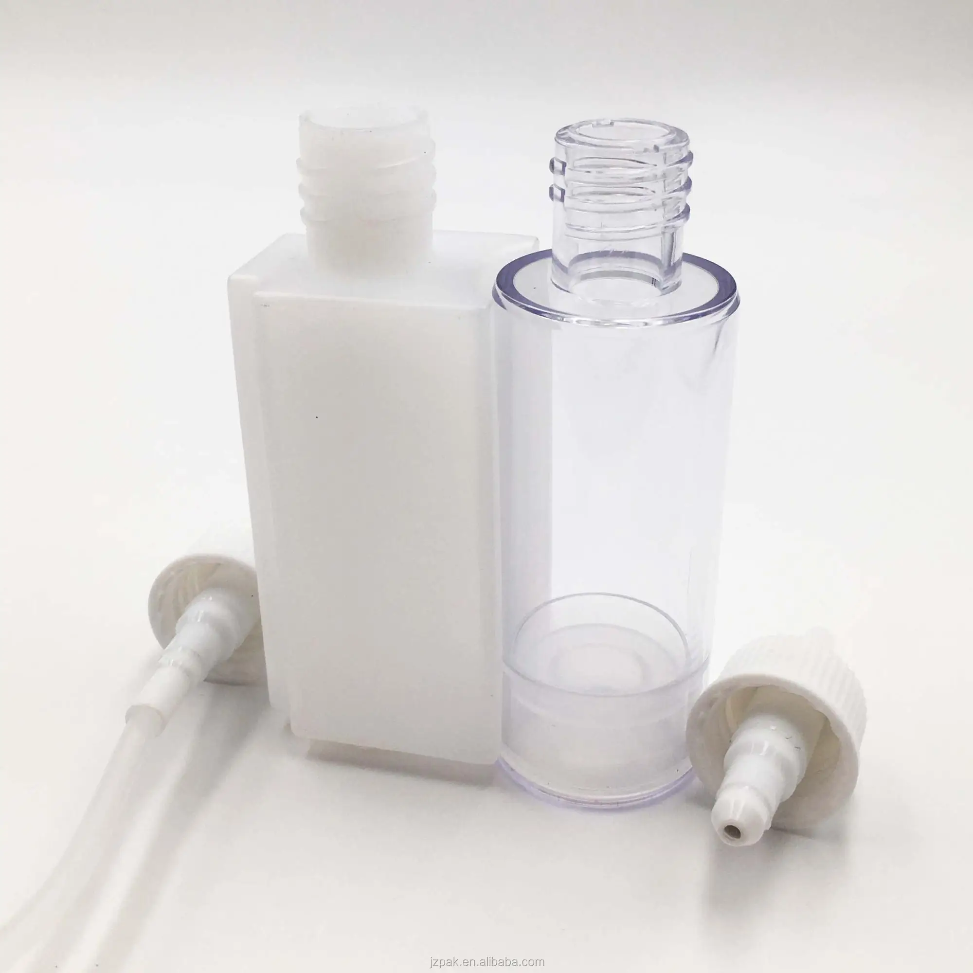 Multi-function double inner tube lotion bottle cosmetic pump airless bottle