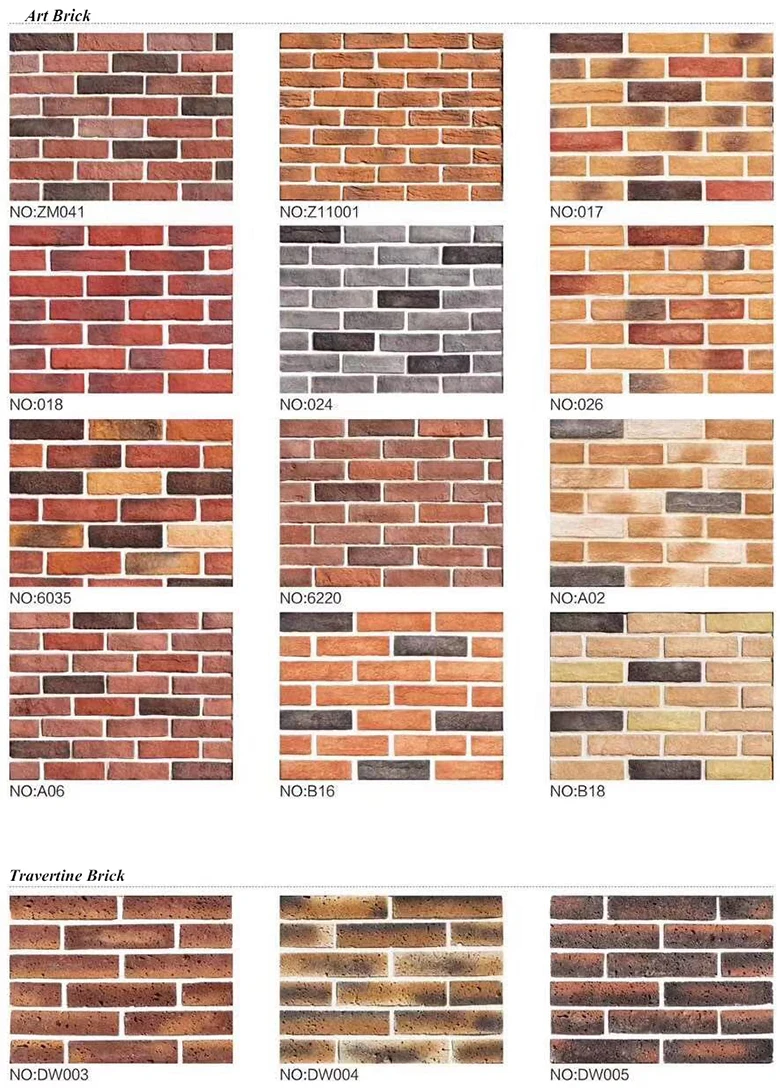 Faux Stone Wall Cladding Villa Museum Handmade Rustic Artificial Brick Veneer Thin Buy Brick Veneer Thin