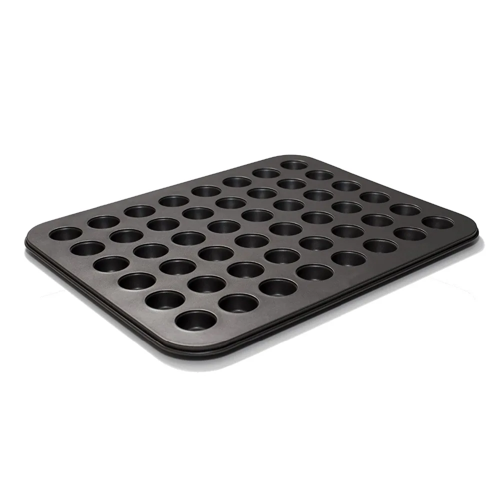 Okay Carbon Steel Nonstick Baking Pan Cult 48 Mini Brownie Bites Muffin