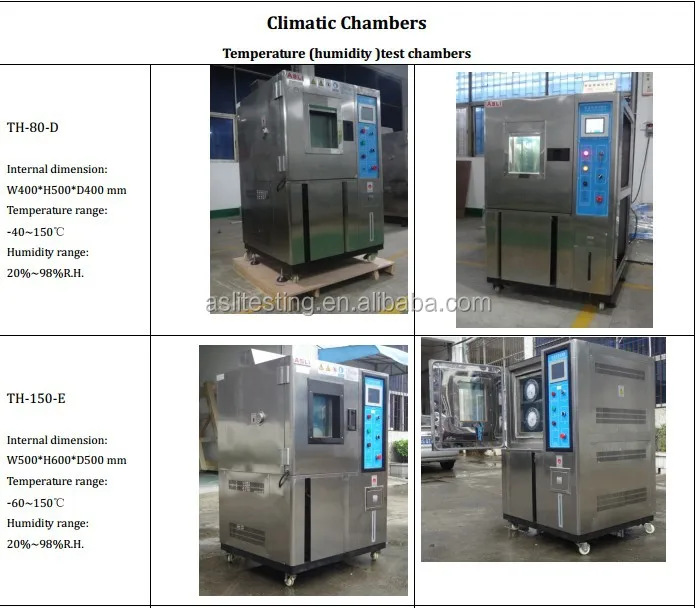 Temperature Chamber Calibration/ Temperature Humidity Test Chamber
