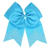Large Bling Cheerleading Dance Hair Bows for girls