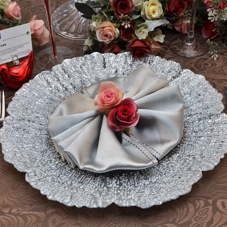 Cheap Clear Wedding Decoration Charger Plate Wholesale ...